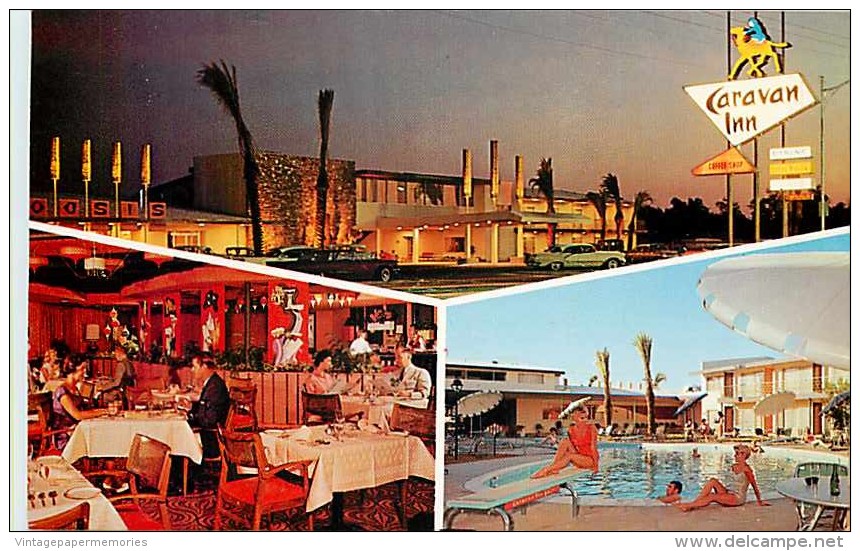 210833-Arizona, Phoenix, Caravan Inn East, Multi-View, Restaurant, Swimming Pool - Phoenix