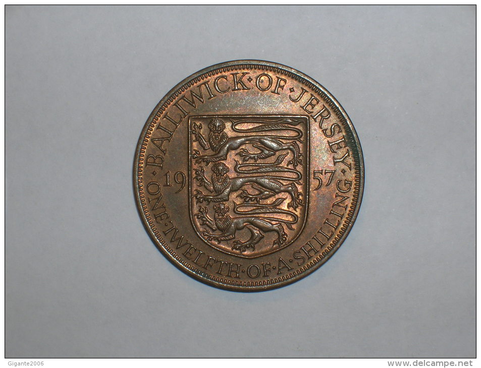 Jersey 1/12 Shilling 1957 (5089) - Jersey