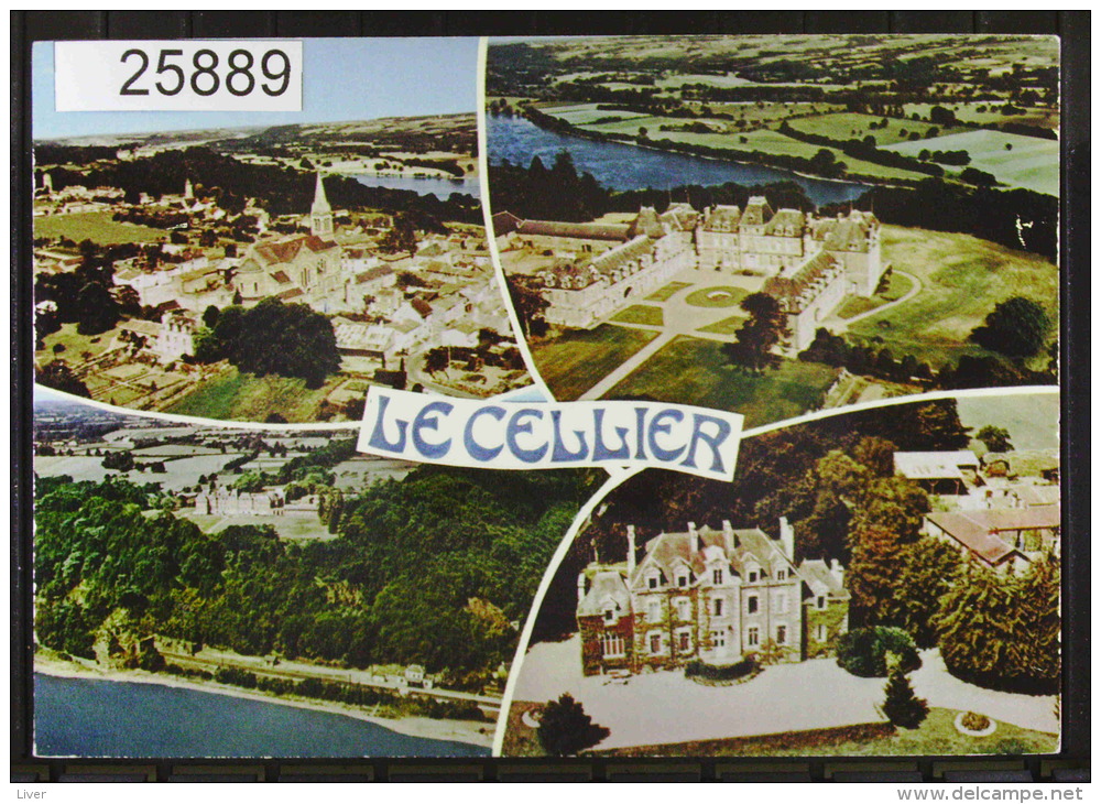 Le Cellier Vue Generale Aerienne Multivues - Le Cellier