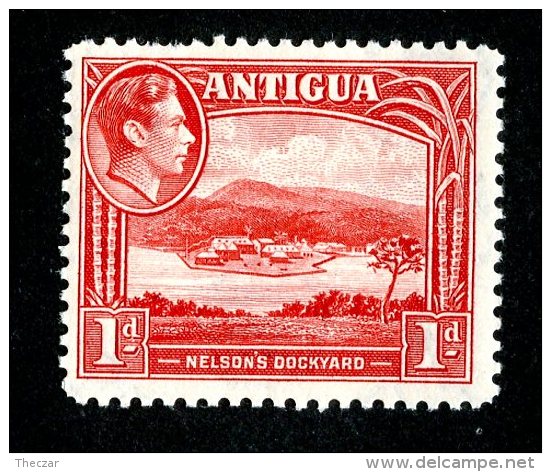 182 X)  Antigua 1938  SG.89 - Sc85 -   Mnh** - 1858-1960 Crown Colony