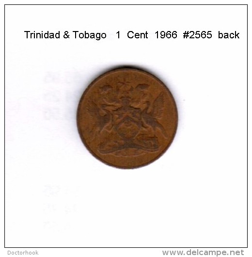 TRINIDAD &amp; TOBAGO    1  CENT  1966   (KM # 1) - Trinidad En Tobago