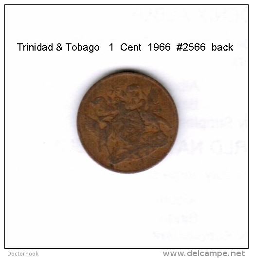 TRINIDAD &amp; TOBAGO    1  CENT  1966   (KM # 1) - Trinité & Tobago
