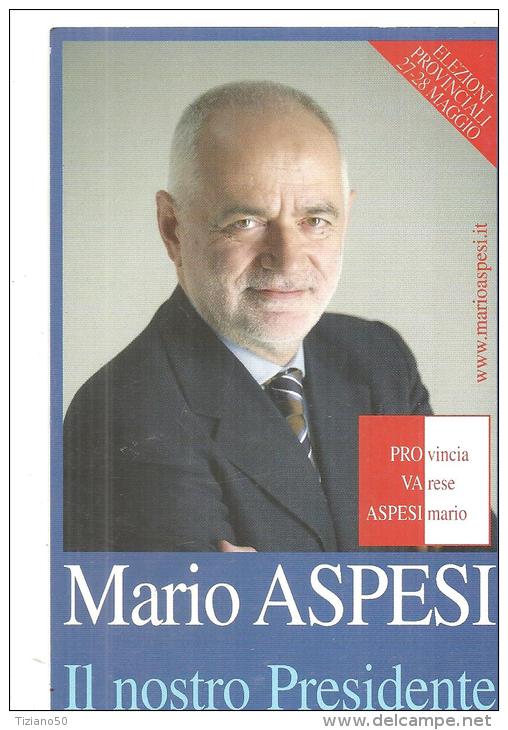 VARESE ,MARIO ASPESI  ELEZIONI PROVINCIALI ,L'ULIVO.FG-E1002 - Parteien & Wahlen