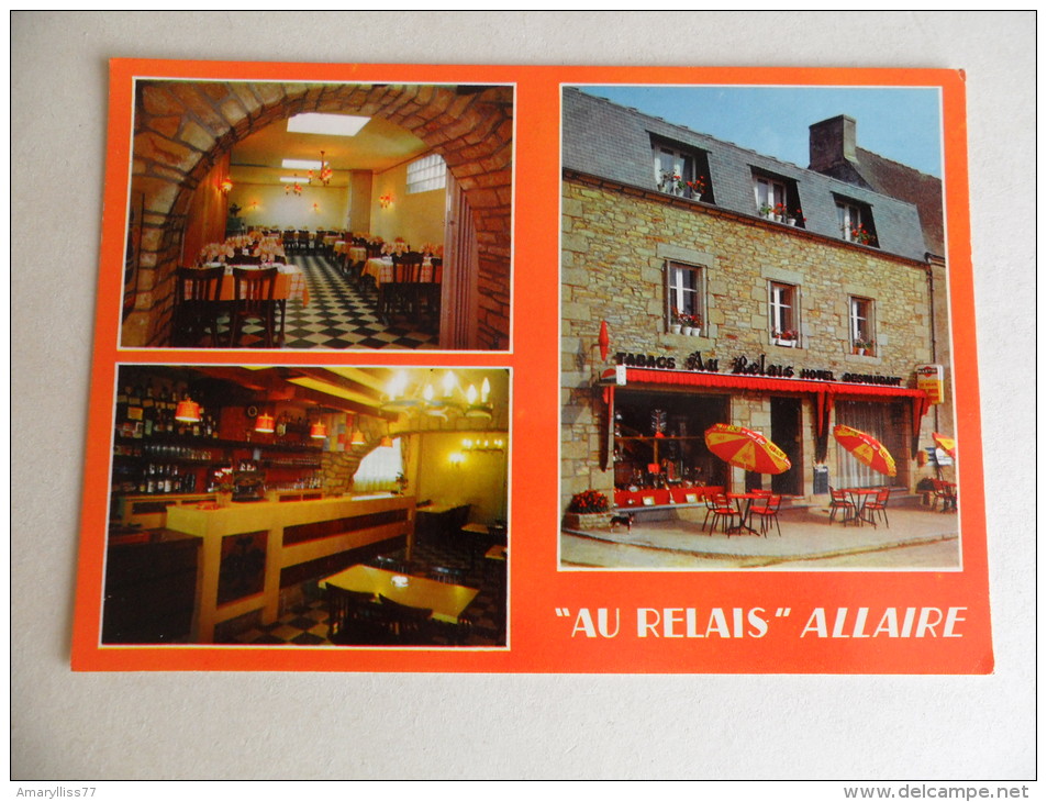 (A58A) Allaire Hotel "restaurant Au Relais " - Allaire