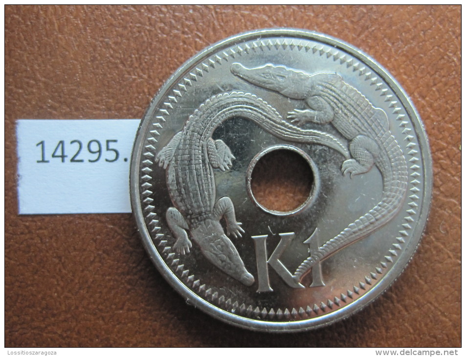 1 Kina 2004 Papua Nueva Guinea, Tipo Grande, Tamaño Grande - Papoea-Nieuw-Guinea