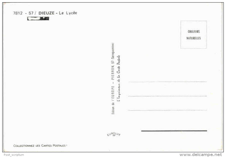 Dieuze Le Lycee - Dieuze
