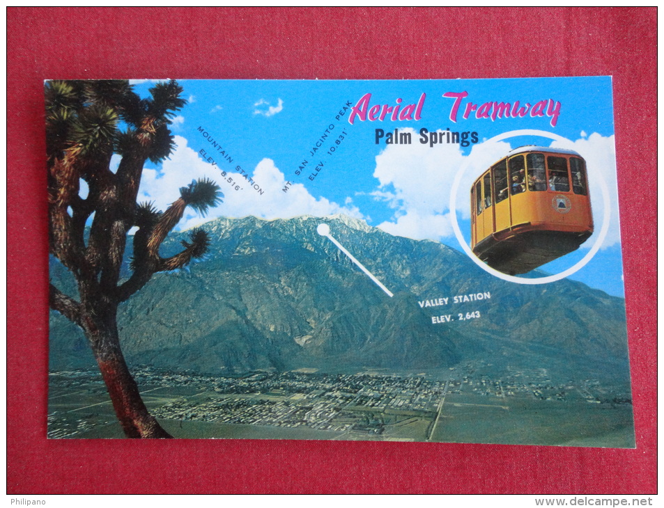 - California > Palm Springs  Aerial Tramway   Not Mailed     Ref 1061 - Palm Springs