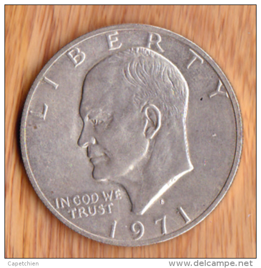 ETATS-UNIS / 1 DOLLAR EISENHOWER / SILVER ARGENT / 1971 - Ohne Zuordnung