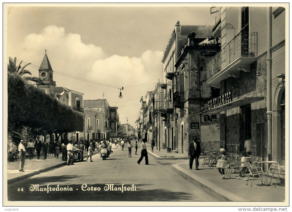 MANFREDONIA (FOGGIA) CORSO MANFREDI 1957 - Manfredonia