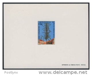 NEW CALEDONIA 1978. Not So Dangerous Flora 16F DeLuxe    [epreuve,Druckprobe, Prueba,prova - Imperforates, Proofs & Errors