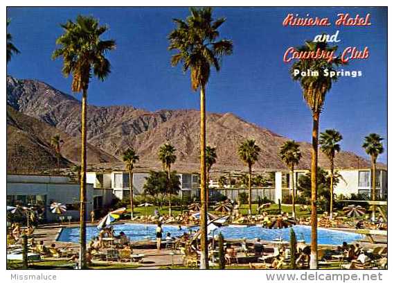 ETATS  UNIS CALIFORNIA PALM SPRINGS RIVIERA HOTEL AND COUNTRY CLUB  PISCINE - Palm Springs