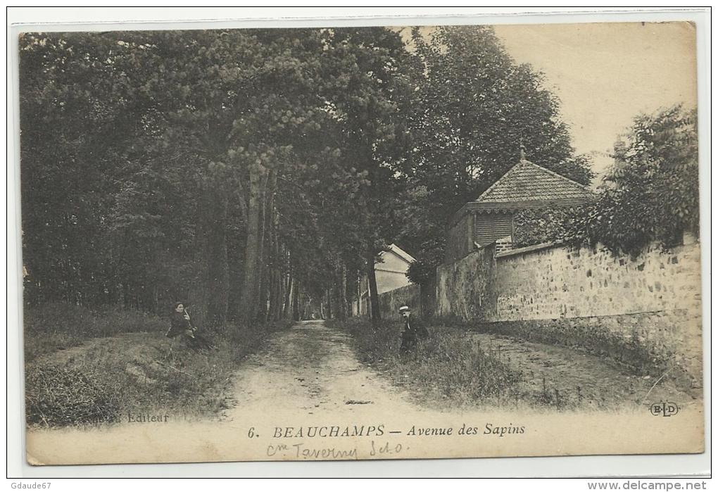 BEAUCHAMPS (95) - CPA - AVENUE DES SAPINS - Beauchamp