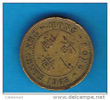 HONG KONG - 10 Cents 1965  KM28 - Hong Kong