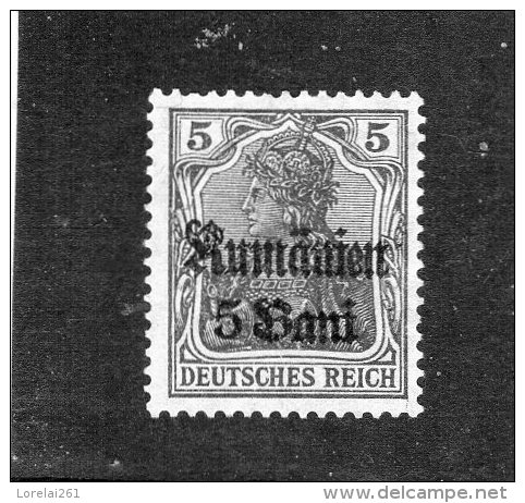 1917 - OCCUPATION ALLEMANDE  Mi No 8 Et Yv 26  MLH - Foreign Occupations