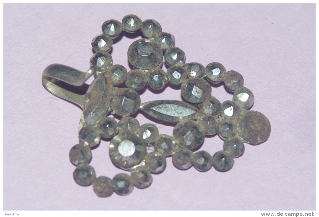 BOUCLE De CAPE CEINTURE Grappe CABOCHONS METAL - Ceintures & Boucles