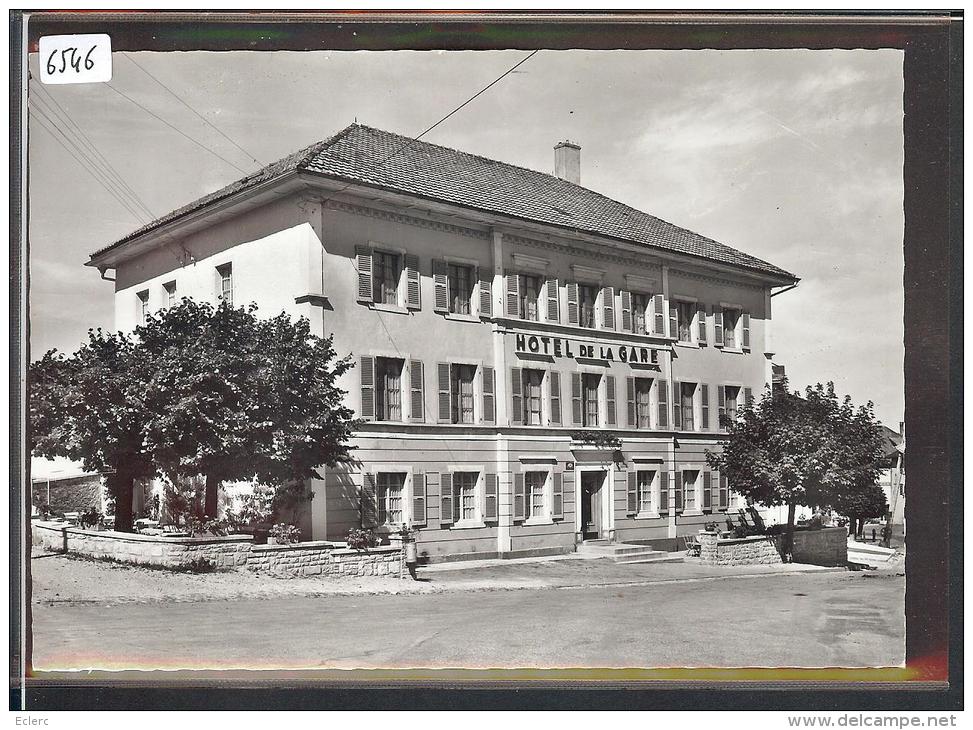 FORMAT 10x15 - SAIGNELEGIER - HOTEL DE LA GARE - TB - Saignelégier