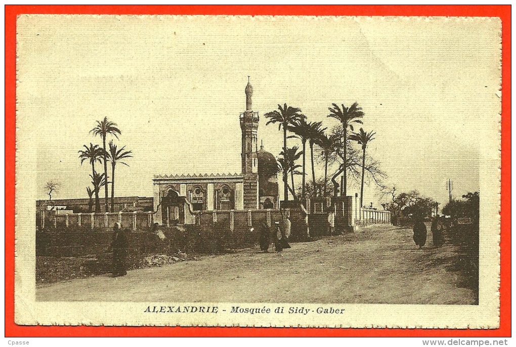 CPA ALEXANDRIE Egypte Egypt - Mosquée Di Sidy - Gaber - Alexandria