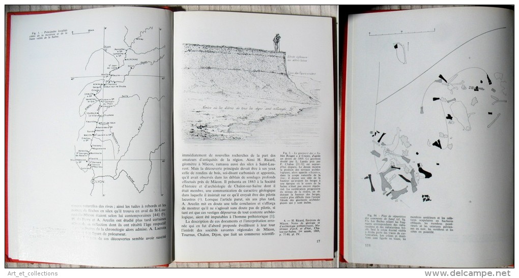 Le Village Préhistorique D’Ouroux Sur Saône / Thévenot / 1973 / N°184, Un Des 300 Exemplaires Cartonnés - Archäologie