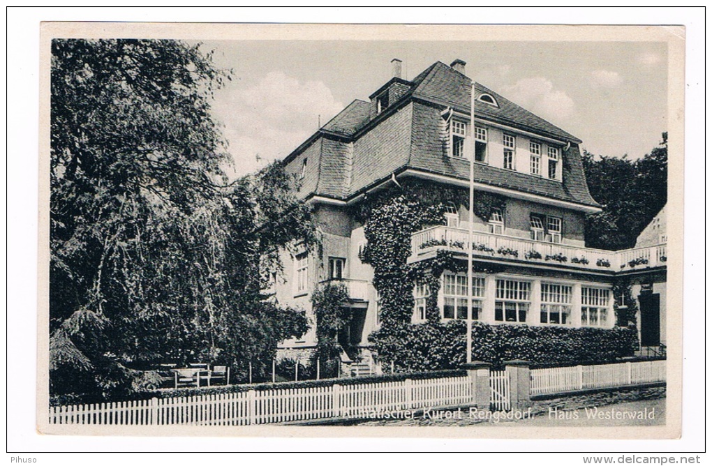 D3903     RENGSDORF : Haus Westerwald - Neuwied