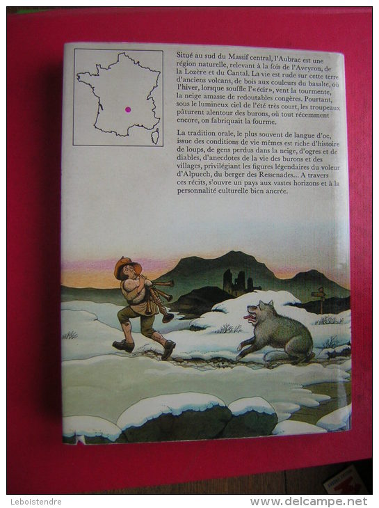 RECITS & CONTES POPULAIRES D ' AUVERGNE / 1 RECUEILLIS PAR MARIE LOUISE TENEZE DANS LE PAYS D' AUBRAC    GALLIMARD 1978 - Auvergne