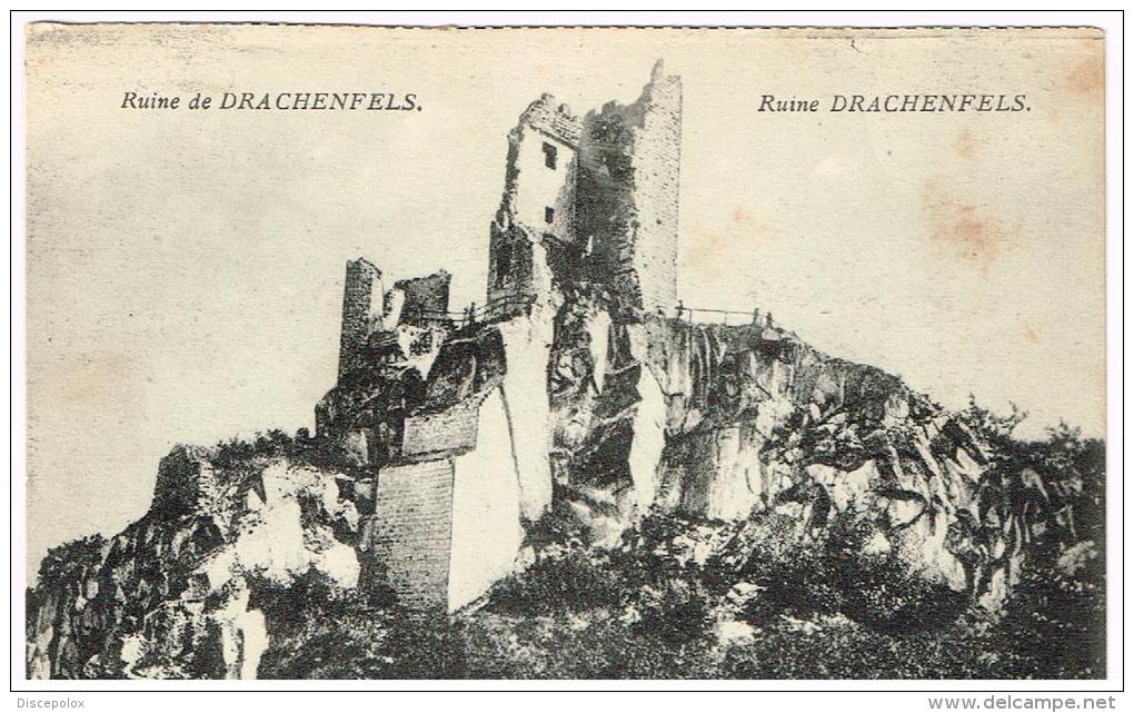 I609 Ruine Drachenfels - Chateau Castle Castello Schloss Castillo / Non Viaggiata - Drachenfels