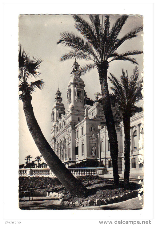 Monaco: Le Casino Vu Des Terrasses, Au Dos, Publicite Laboratoires Roger Bellon, Milano (13-3258) - Casinò