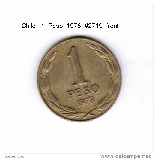 CHILE   1  PESO  1978  (KM # 208) - Chile