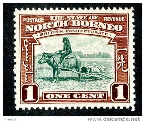 2415x)  North Borneo 1939 - SG # 303  M* ( Catalogue £4.00 ) - North Borneo (...-1963)