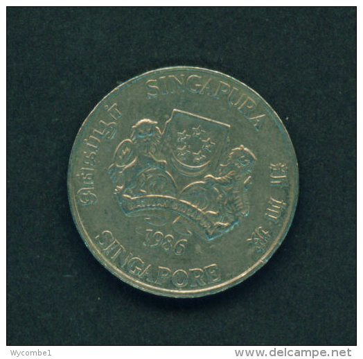 SINGAPORE - 1986  20c Circ. - Singapore