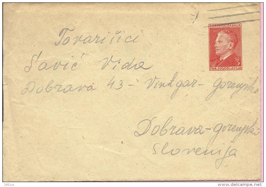 Letter, 28.8.1950., FNR Yugoslavia - Cartas & Documentos