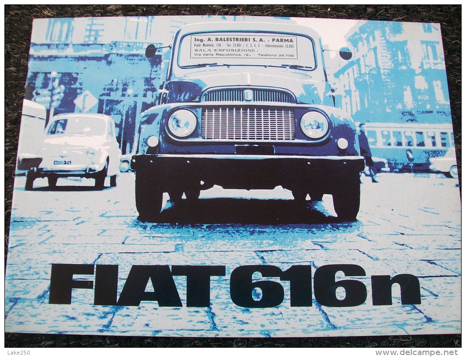 DEPLIANT/BROCHURE   FIAT 616 N - Camiones