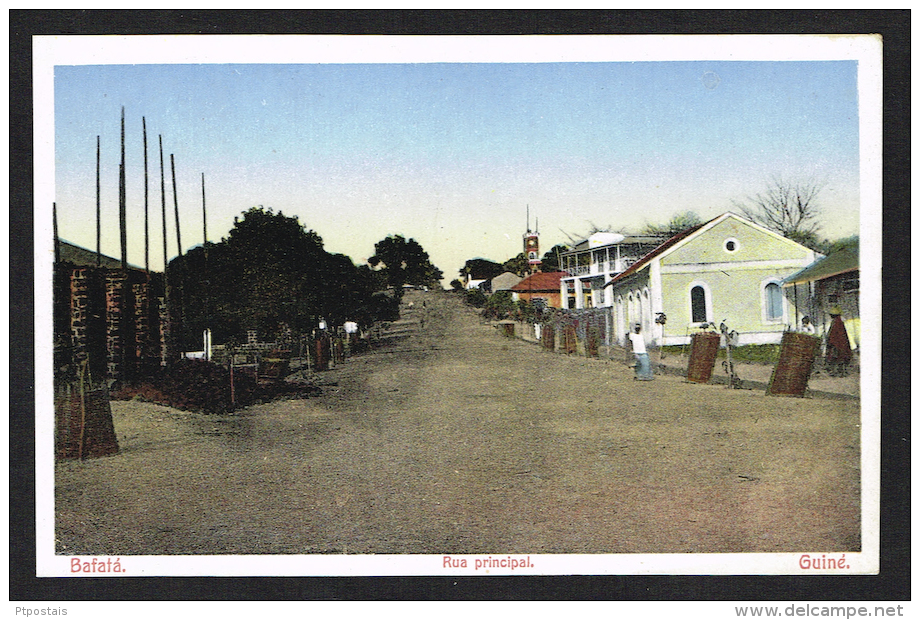 BAFATÁ GUINÉ GUINEA (Africa) - Rua Principal - Guinea-Bissau