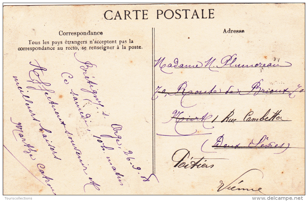 CPA 91 @ BRETIGNY SUR ORGE @ Le Château Des Rosières En 1908 @ - Bretigny Sur Orge