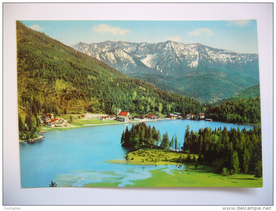 SPITZINGSEE (Bayerische Alpen) Gegen Sonnwendjoch 1972 Used Stamp - Schliersee