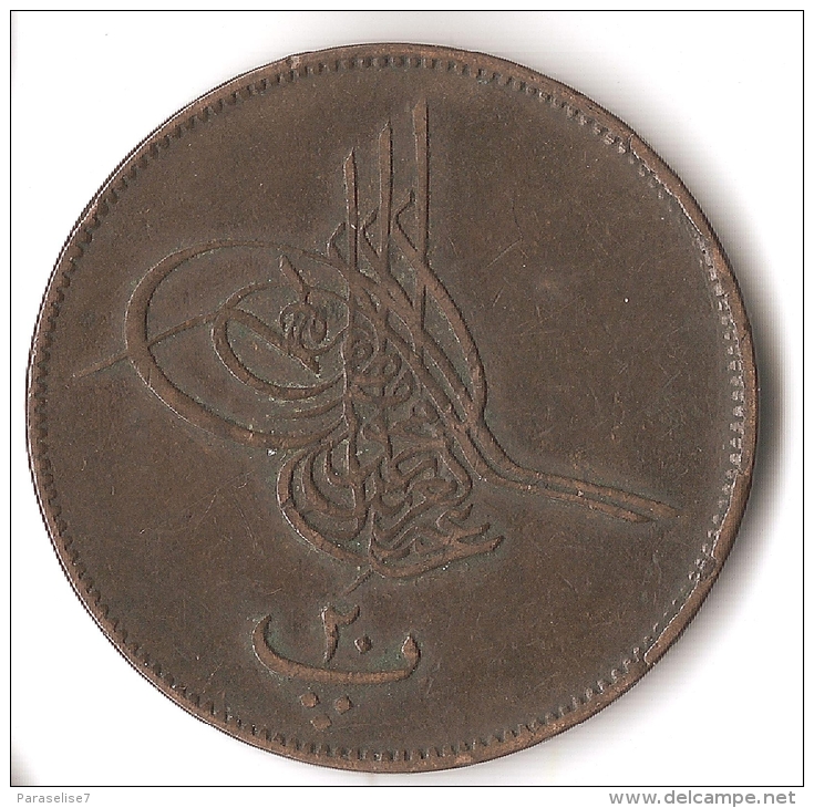 EGYPTE  20  PARA  1277 - Egypte