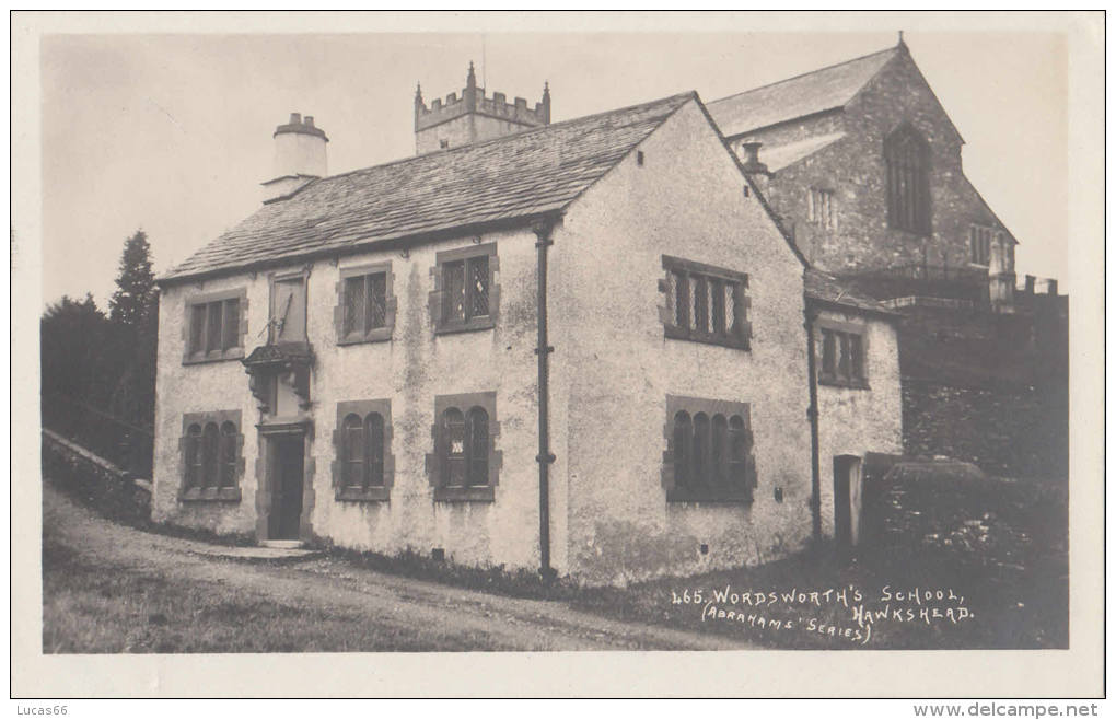 C1920 HAWKSHEAD - WORDSWORTH'S SCHOOL - Hawkshead