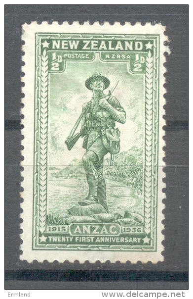 Neuseeland New Zealand 1936 - Michel Nr. 210 * - Nuovi