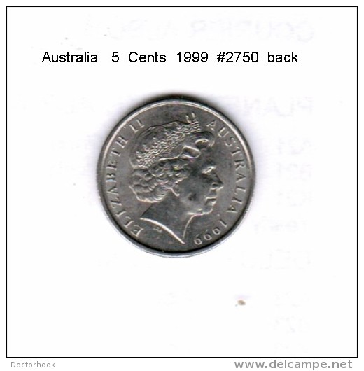 AUSTRALIA   5  CENTS  1999  (KM # 401) - 5 Cents