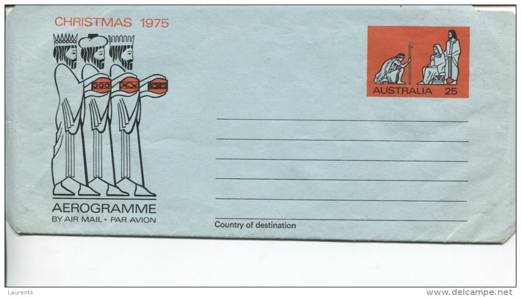 (776) Australia Aerogramme - 1975 - Aérogrammes