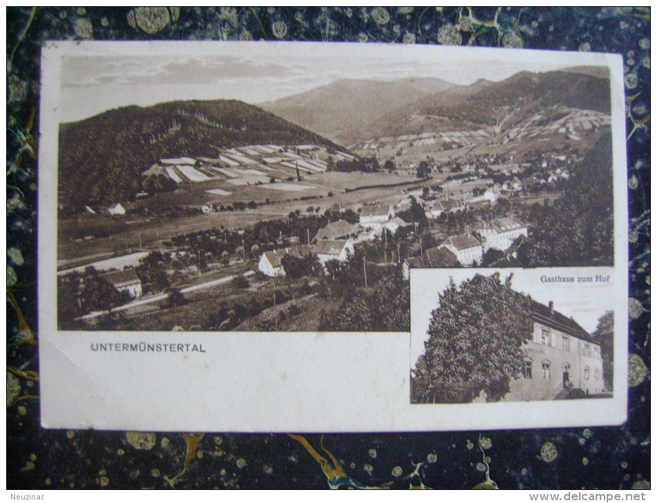 Untermünstertal-cca 1915  (2282) - Muenstertal