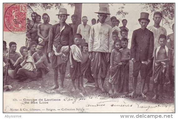 Groupe De LAOTIENS Du BAS LAOS (1900) - D11 Indo 12 - Laos
