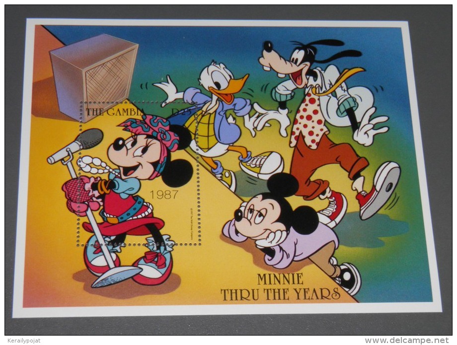 Gambia - 1997 Minnie Mouse Block MNH__(FIL-10394) - Gambie (1965-...)