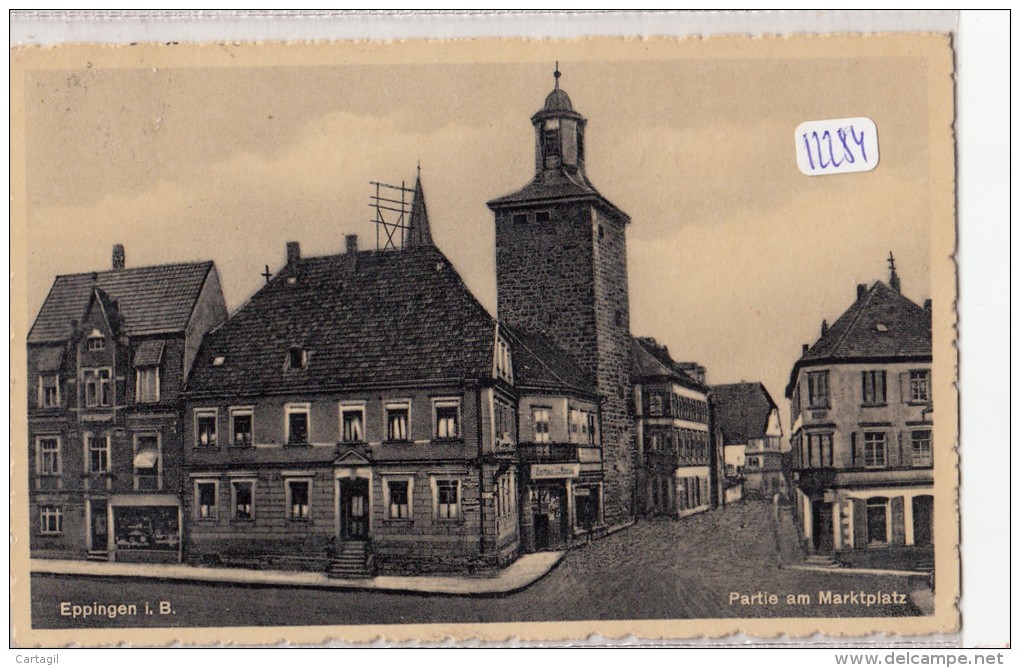 CPA - 12284- Allemagne - Eppingen - Partie Am Marktplatz-Envoi Gratuit - Eppingen