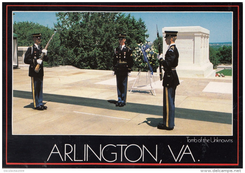 B74505 Arlington Tom Of The Unknowns    2 Scans - Arlington