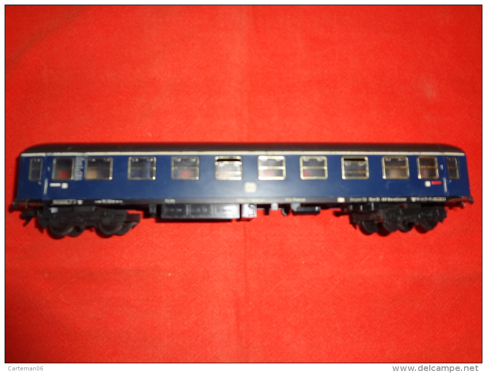 Train - Voiture De Voyageurs - Marque FLEISCHMANN - Made In  Western Germany - Voitures Voyageurs