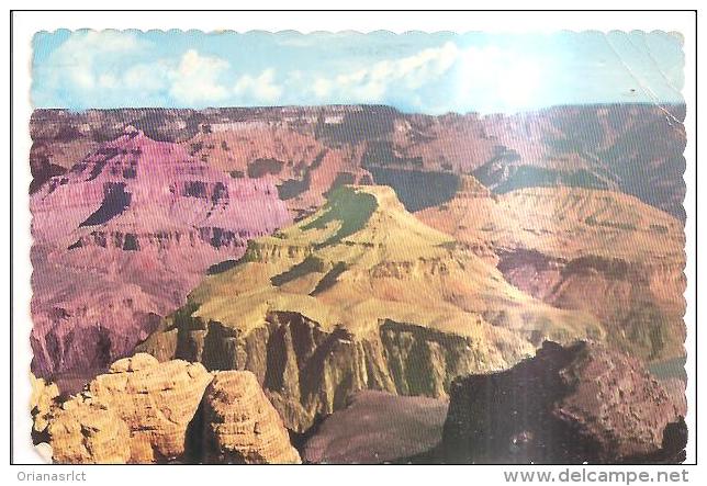 67830) Cartolina Grand Canyon Nationak Park - Arizona - Viaggiata - Grand Canyon