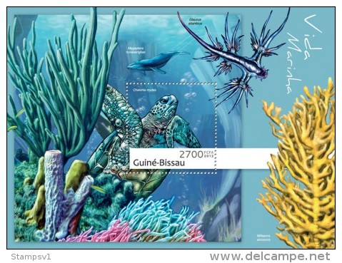 Guinea Bissau. 2012  Marine Life. (702b) - Tortues