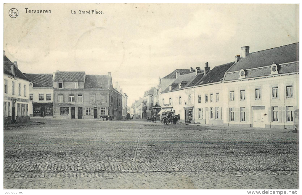 RARE TERVUEREN LA GRAND'PLACE - Tervuren