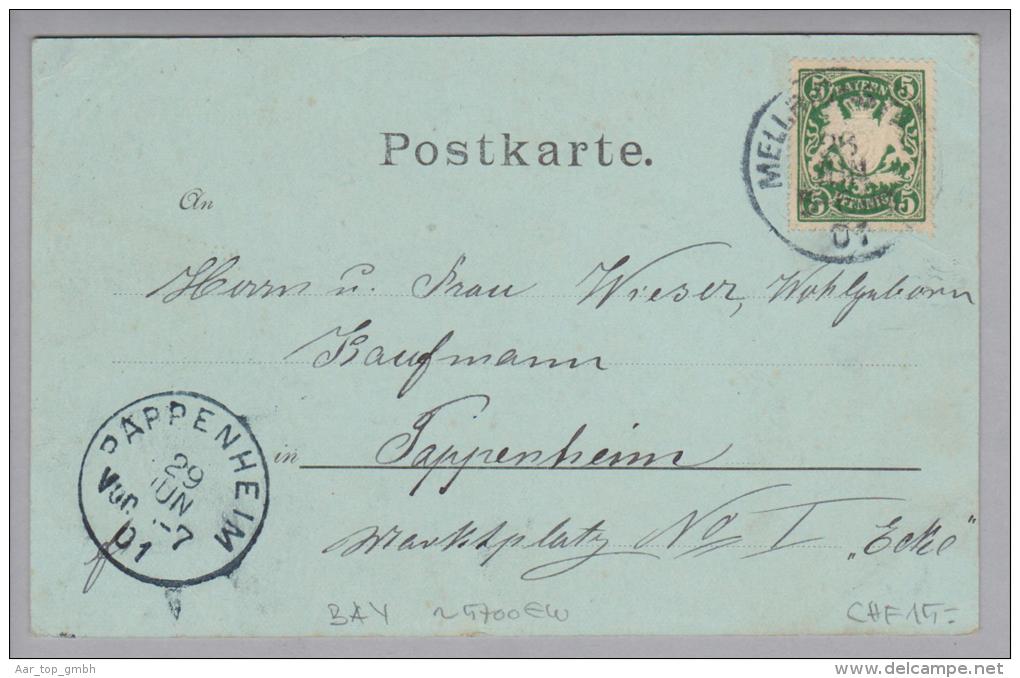De Bay Mellrichstadt 1901-06-29 Foto M.Schmidt - Mellrichstadt