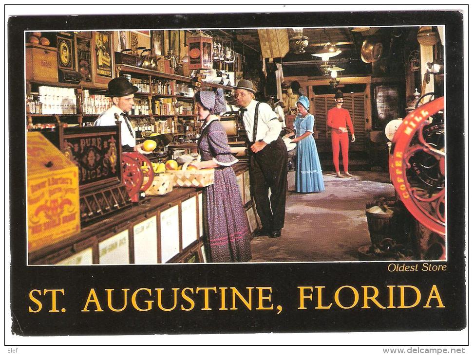 St. Augustine, Florida,USA: Oldest Store Museum;Gibson Girl, Corset; Coffee Mill;4 Artillery Lane, TB - St Augustine